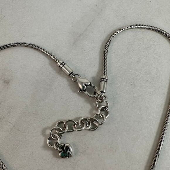 Brighton Geneva Swarovski Silver Toned Necklace - Picture 5 of 7